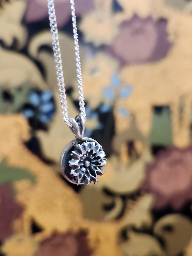 Globe Mallow Seed Pod Necklace