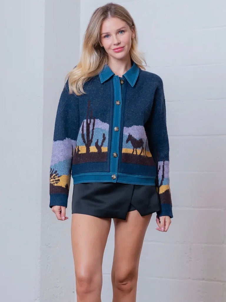 Desert Nights Sweater Jacket