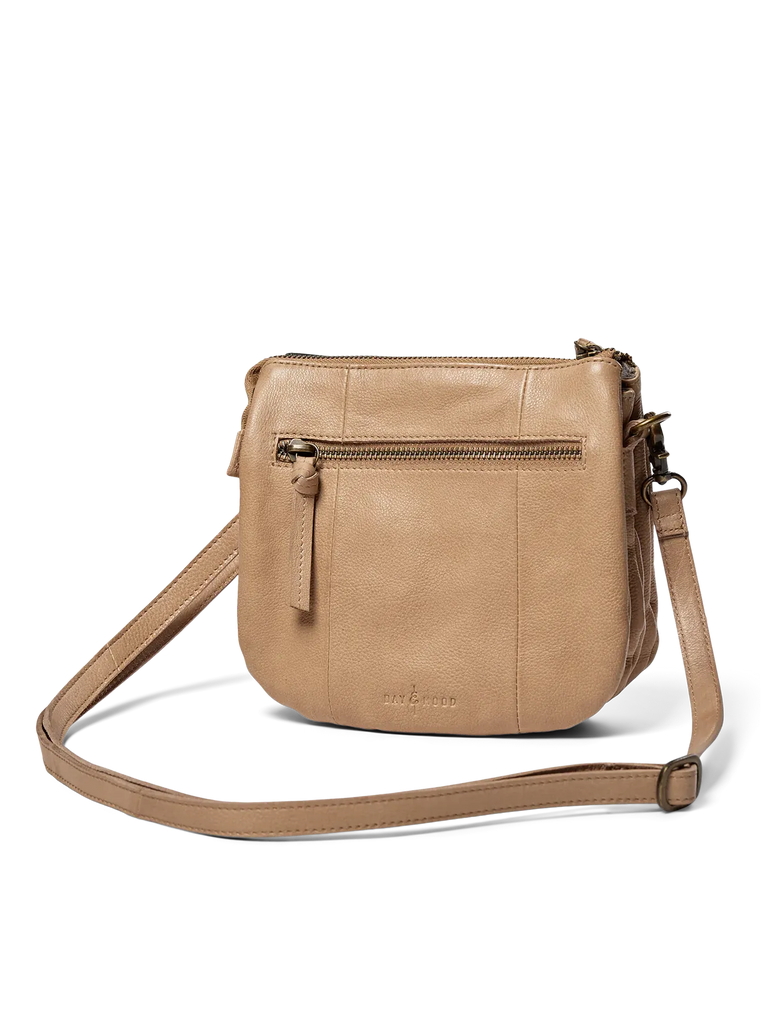 Leather Zona Crossbody Purse