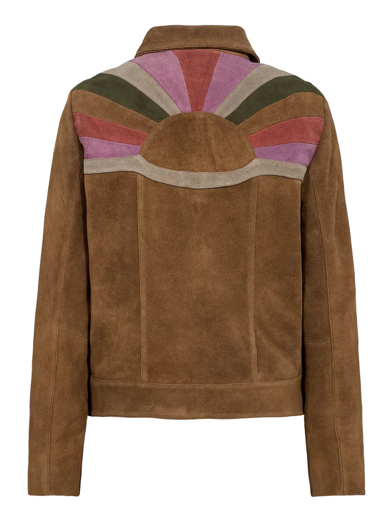 Suede Sun Leather Jacket