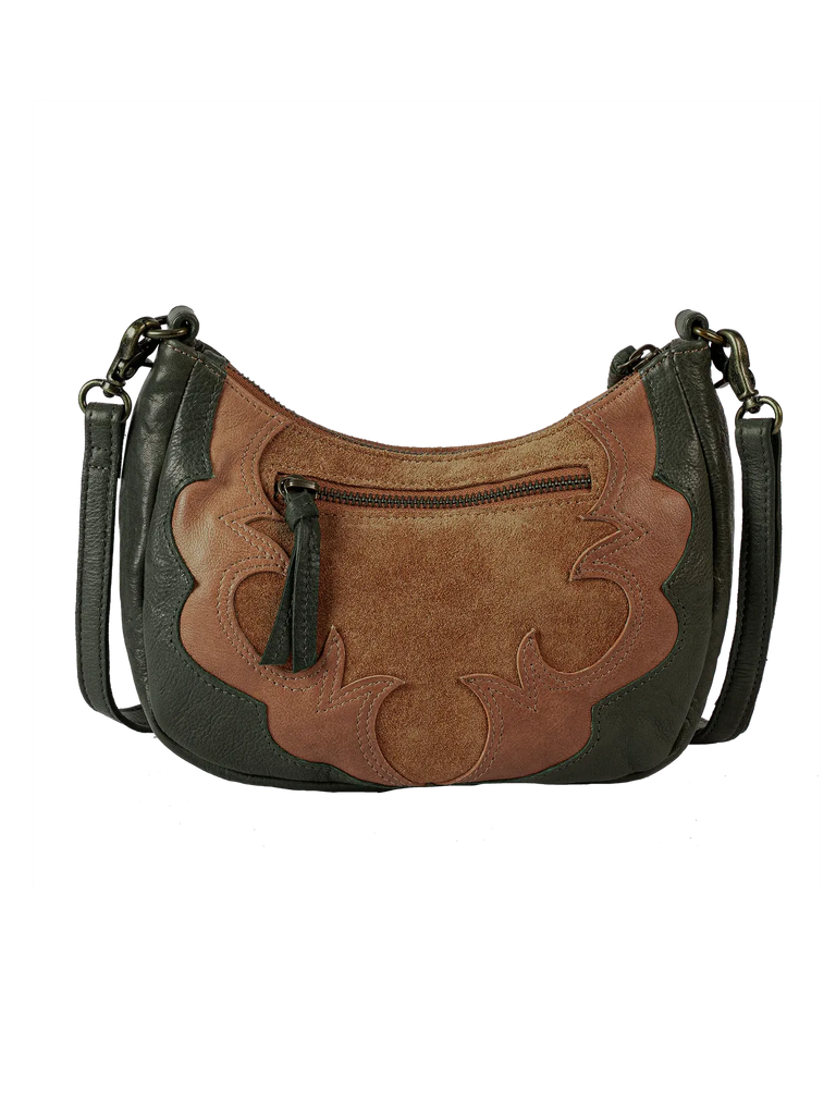 Leather Western Crossbody Purse