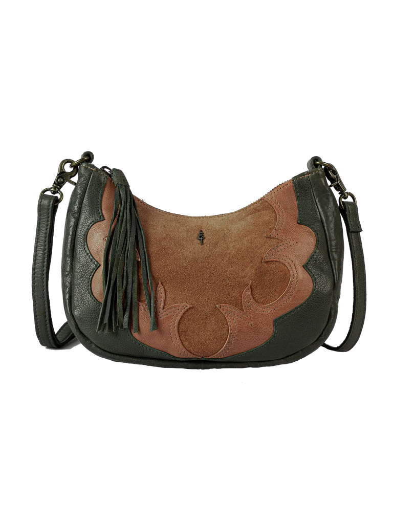 Leather Western Crossbody Purse