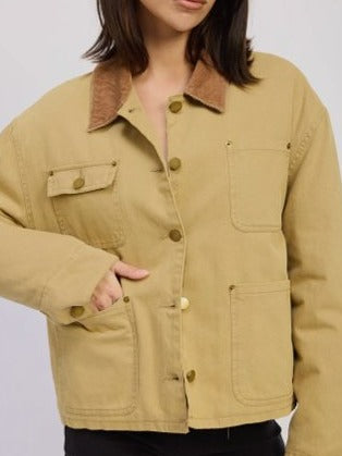 Olive Khaki Bomber Jacket