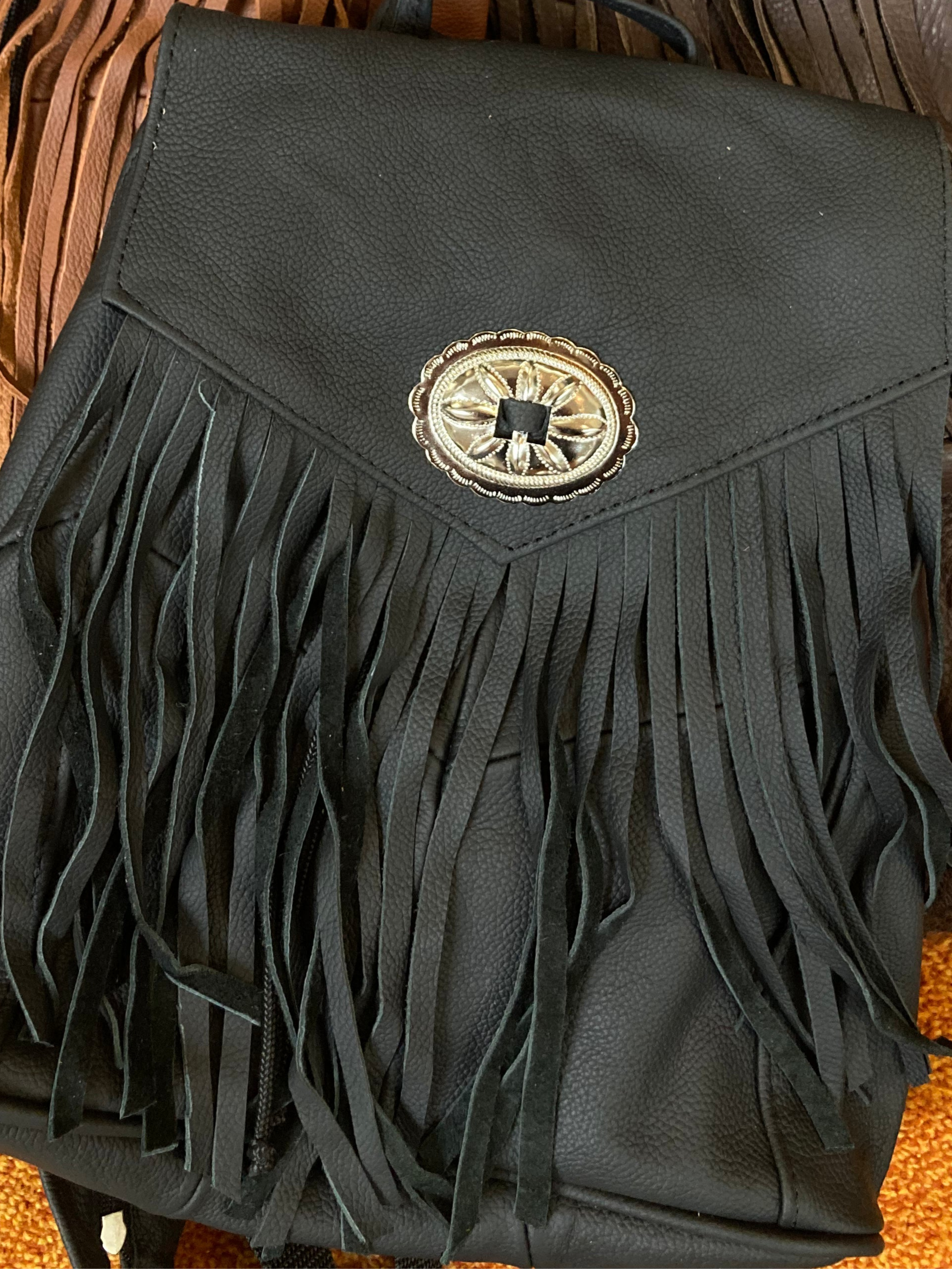 Fringe Backpack – Classic Rock Couture Fringe Backpack – Classic Rock Couture