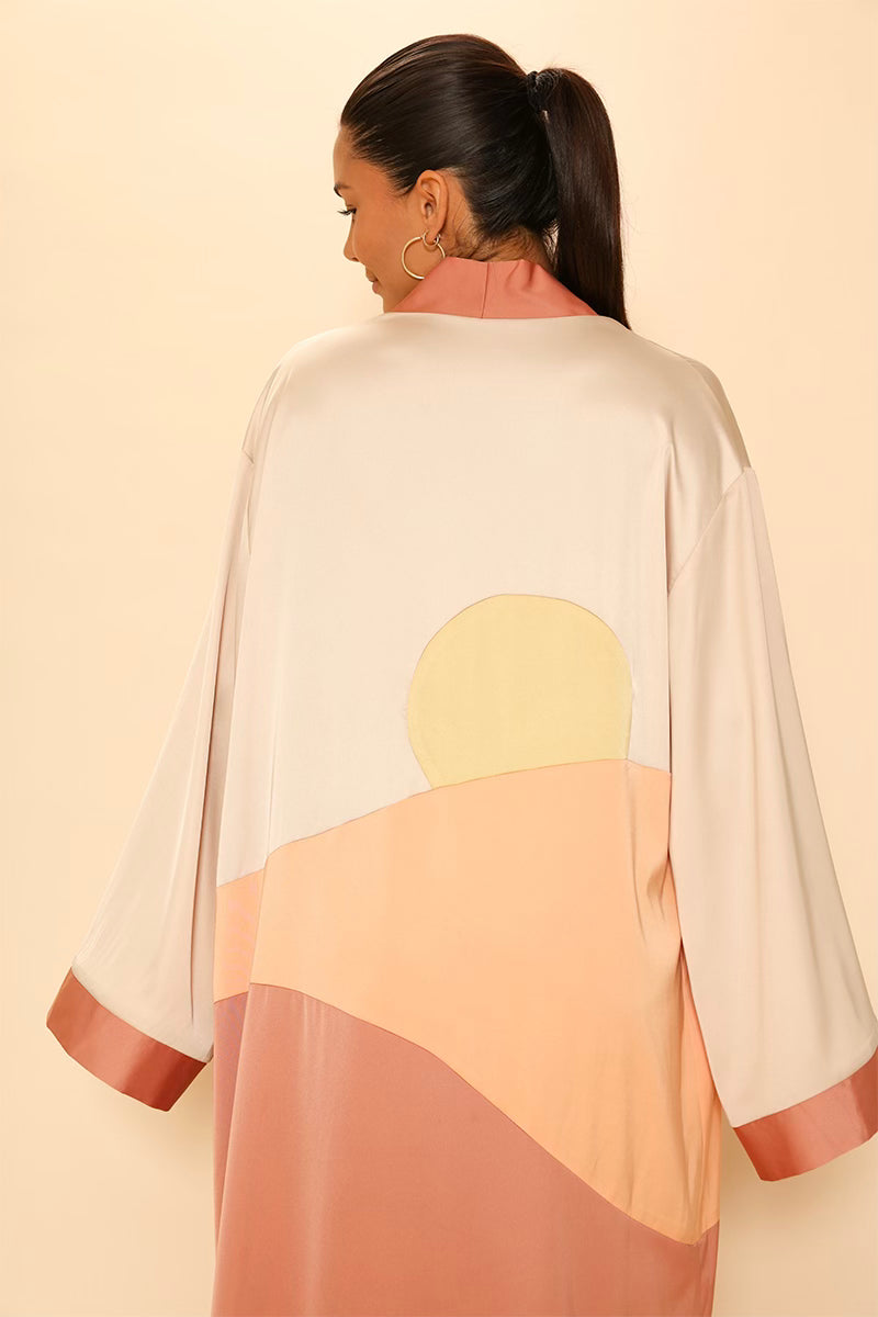 Rising sun 2025 maxi kimono