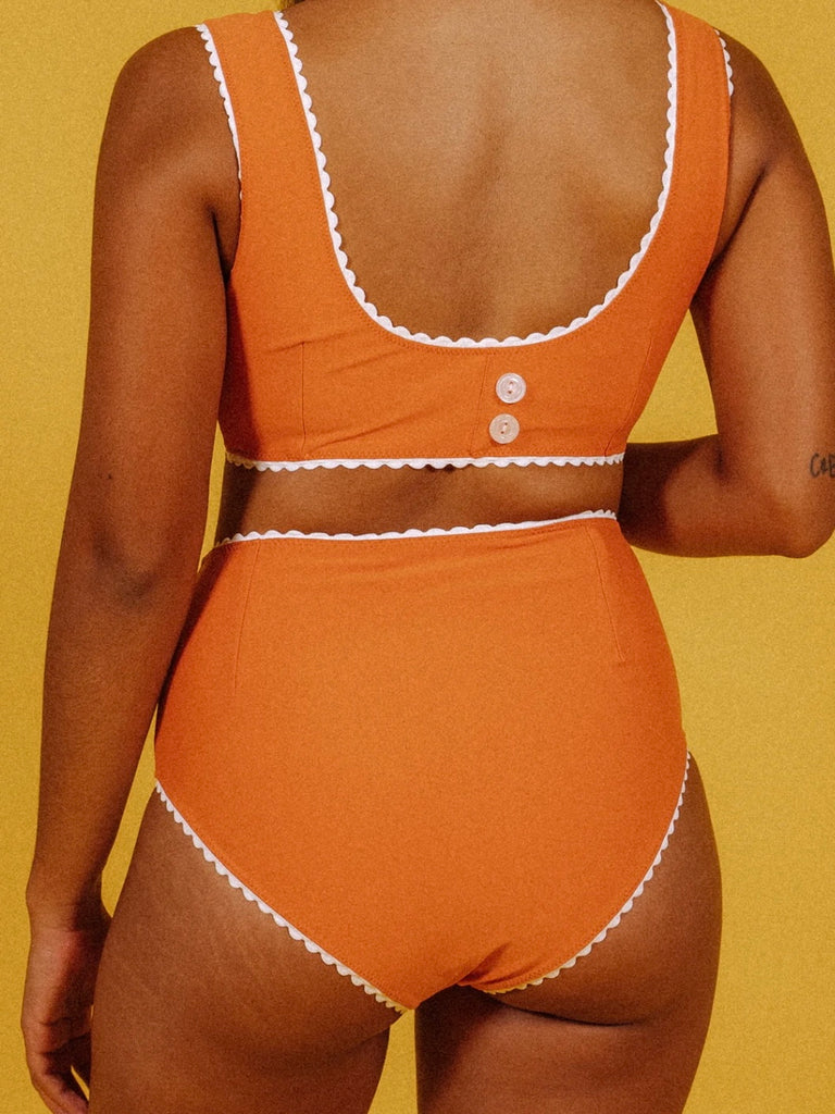 Sixties Bikini- Rust