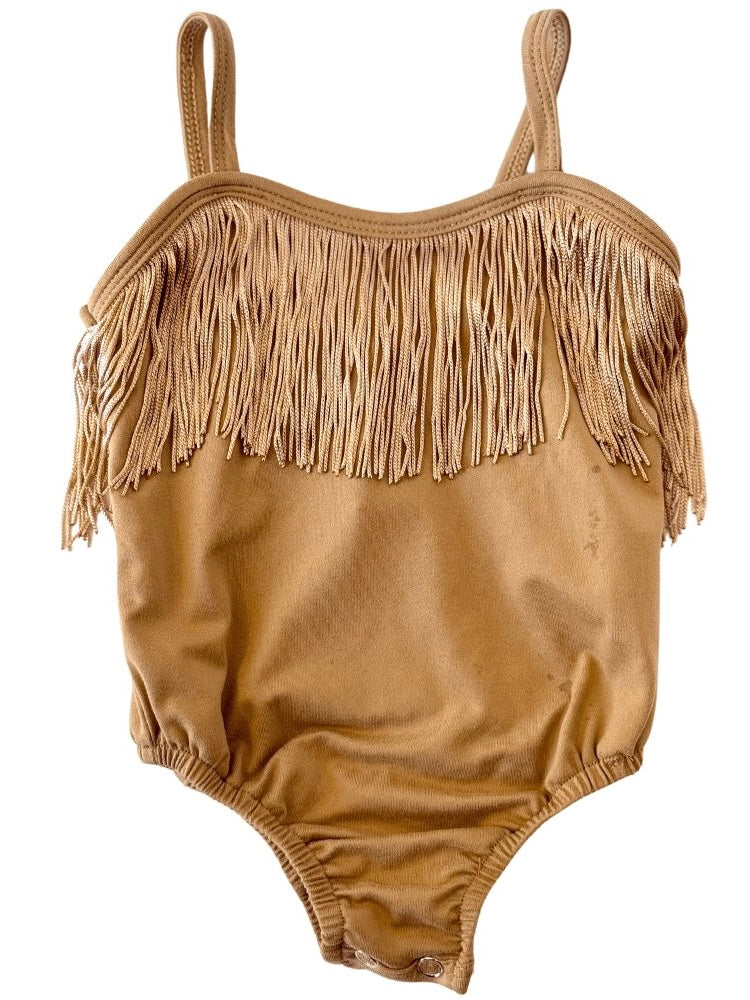 Maxine Fringe Tank Leotard