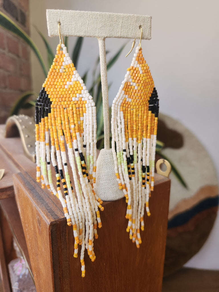 Spring Bloom Fringe Earrings