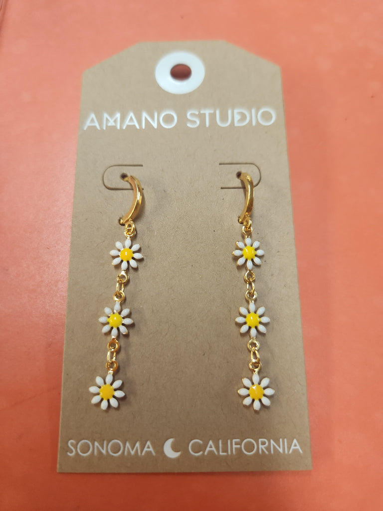 Daisy Drop Earrings