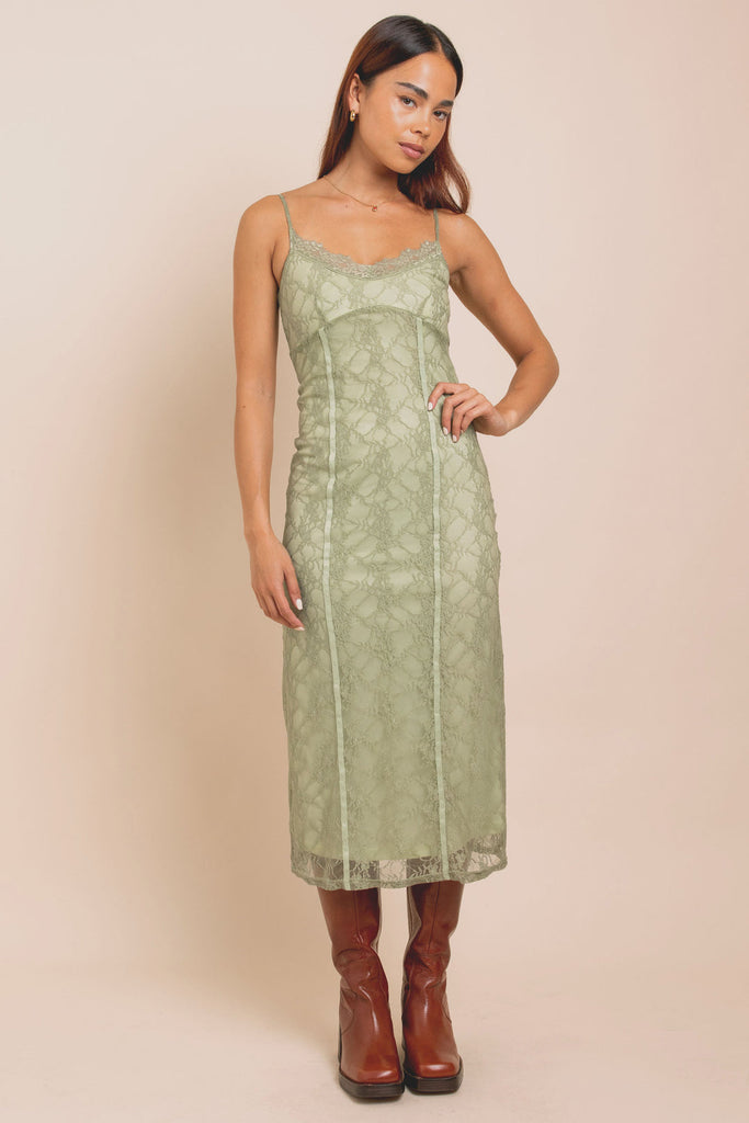 Ellowen Lace Maxi Dress