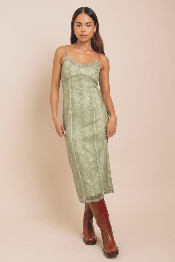 Ellowen Lace Maxi Dress