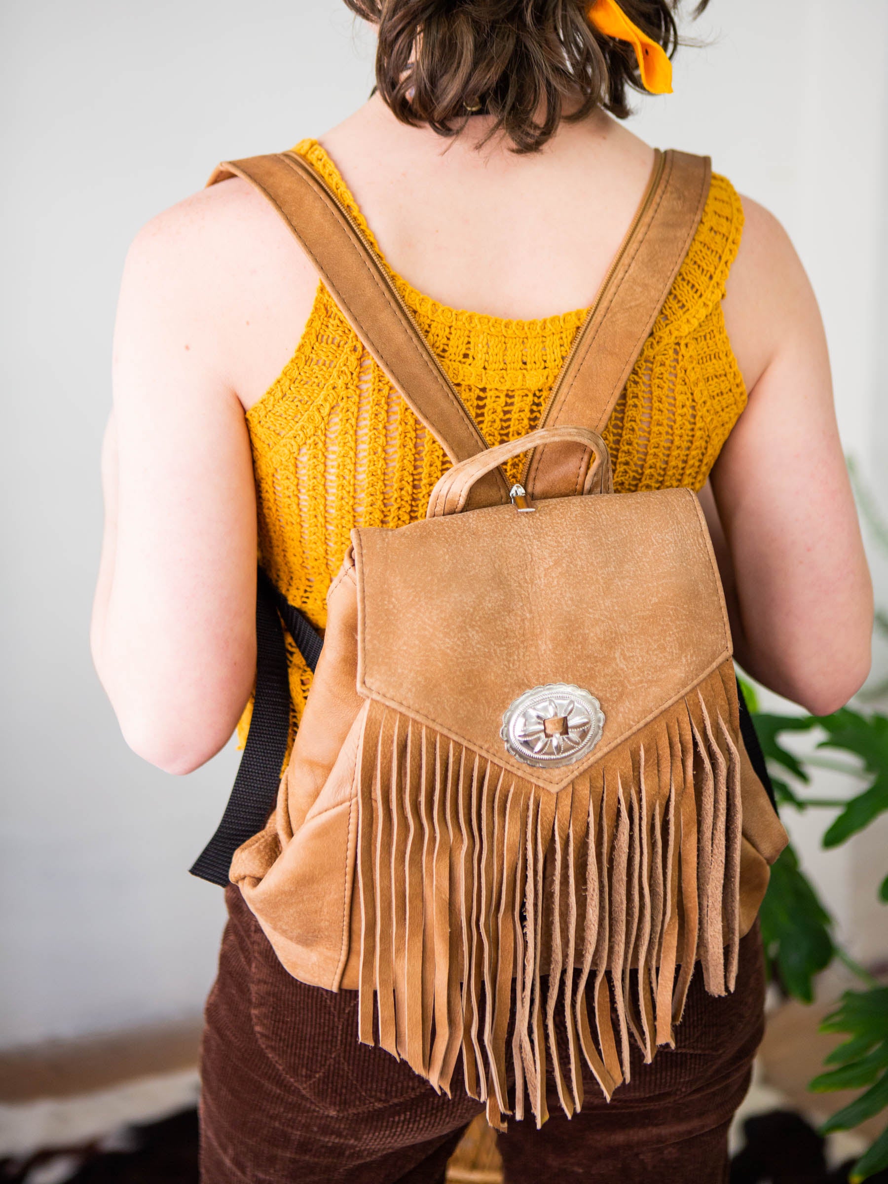 Fringe Backpack – Classic Rock Couture