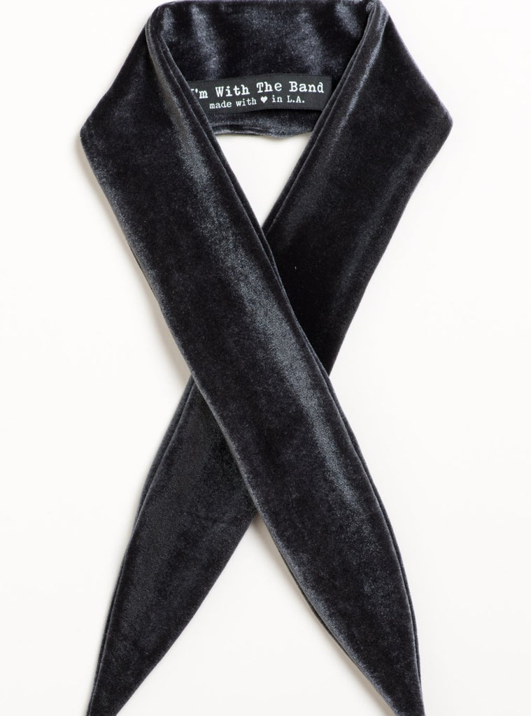 Smokestack Lightning Velvet Scarf Tie