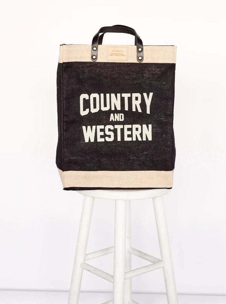 Country And Western Market Bag