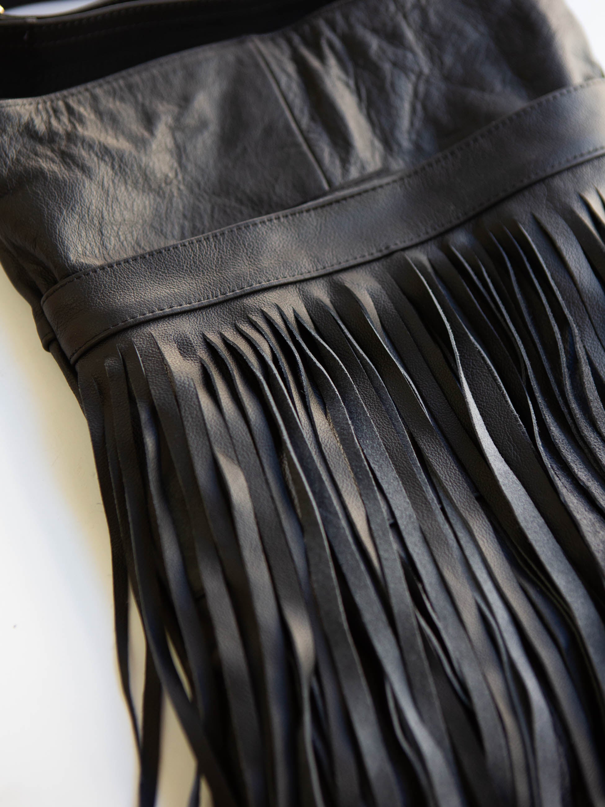 Crescent Leather Purse – Classic Rock Couture