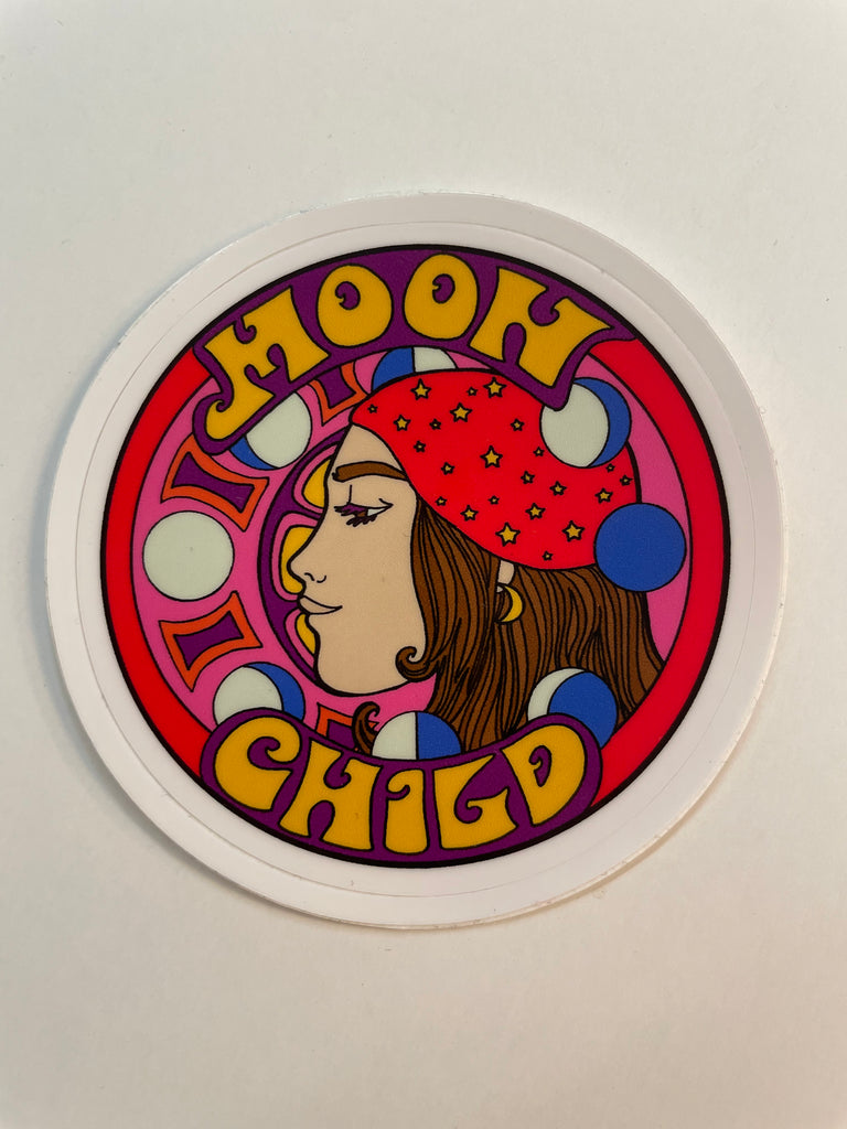 Round Psychedelic Stickers by Astral Weekend