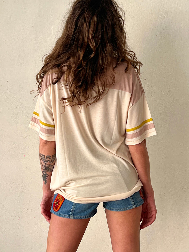 Desert Child Cropped Flowy Tee – Classic Rock Couture