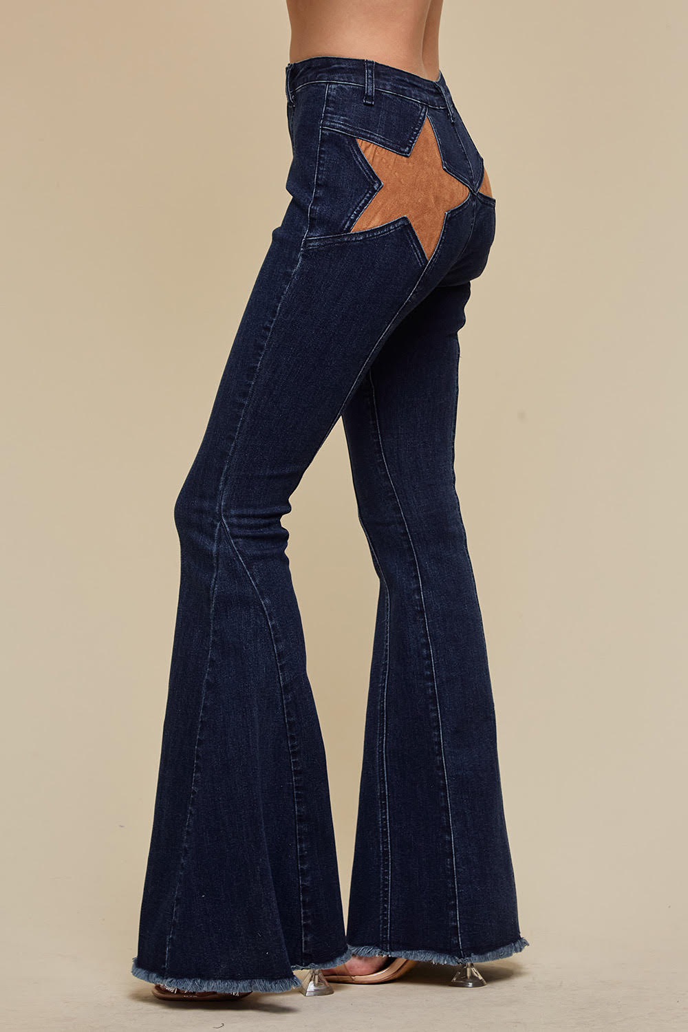 Throwback Suede Flare Pants – Cowbabes Designs